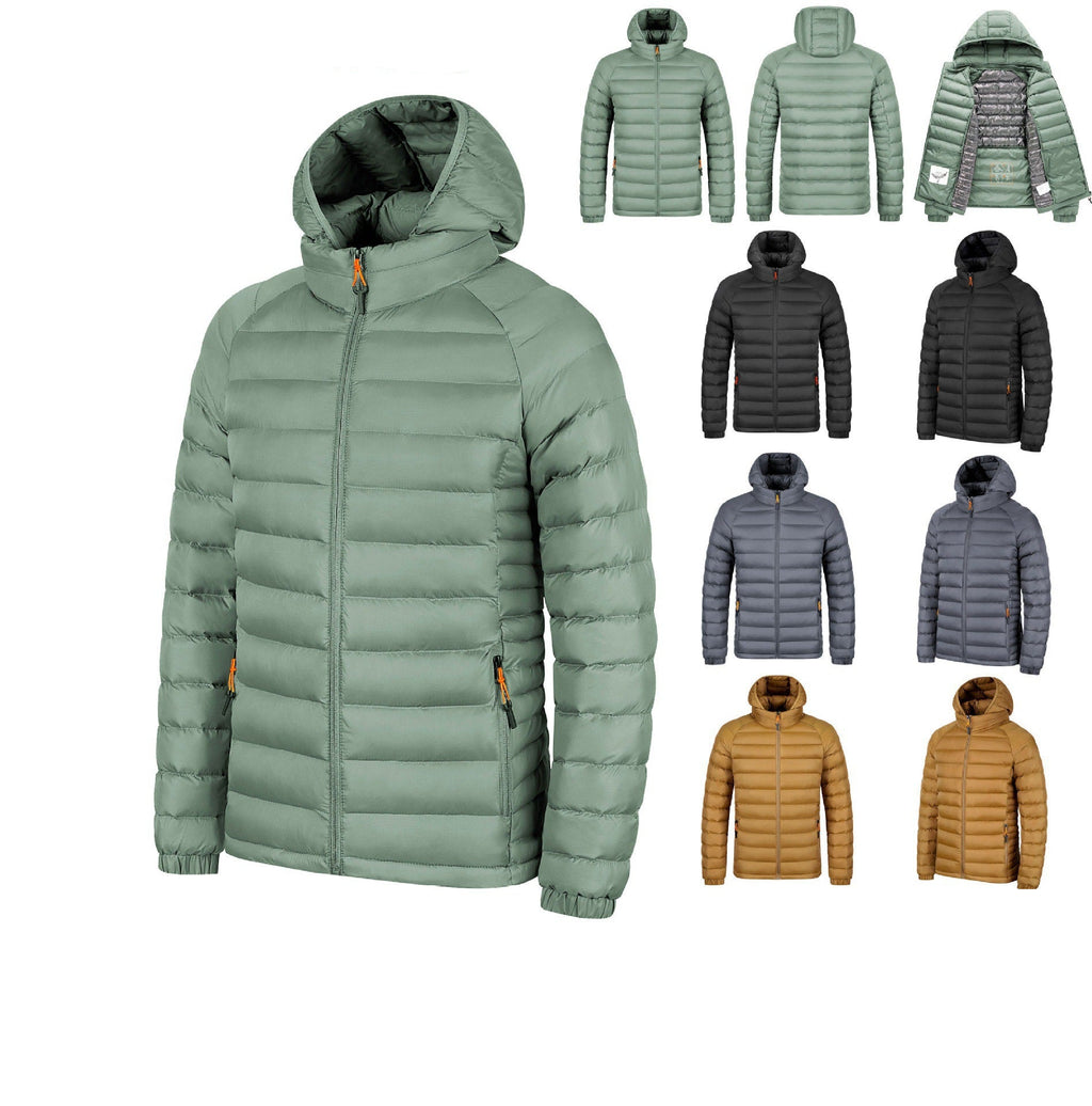 Packable Hooded Puffer Jacket