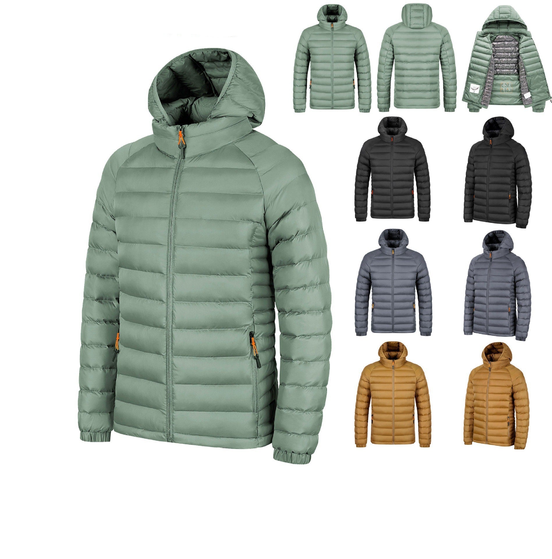 Packable Hooded Puffer Jacket