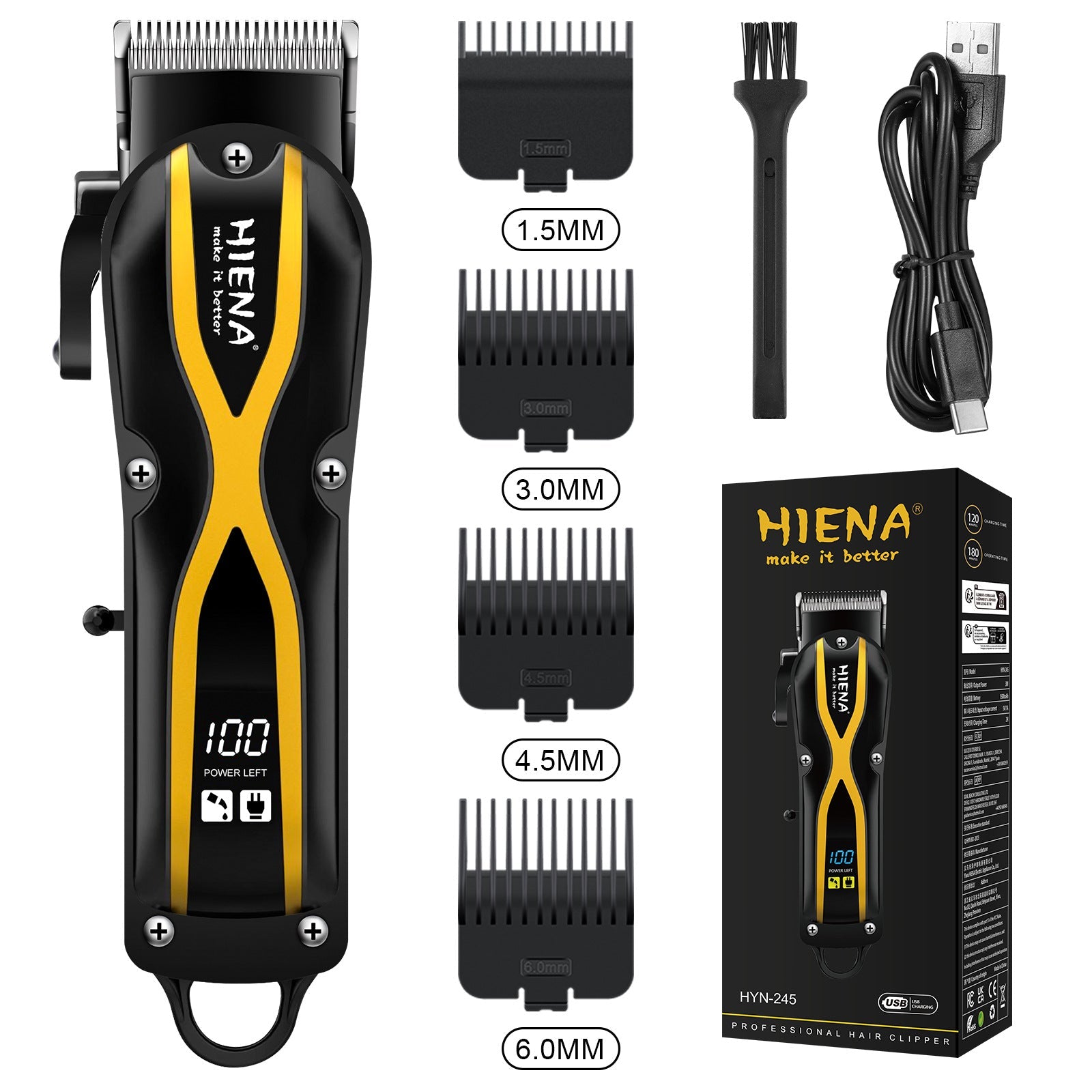 Shasoul Pro Cordless Clipper