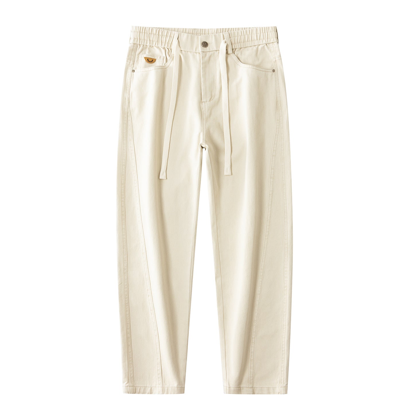 Relaxed-Fit Straight-Leg Trousers