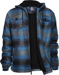 Lined Plaid Hooded Jacket