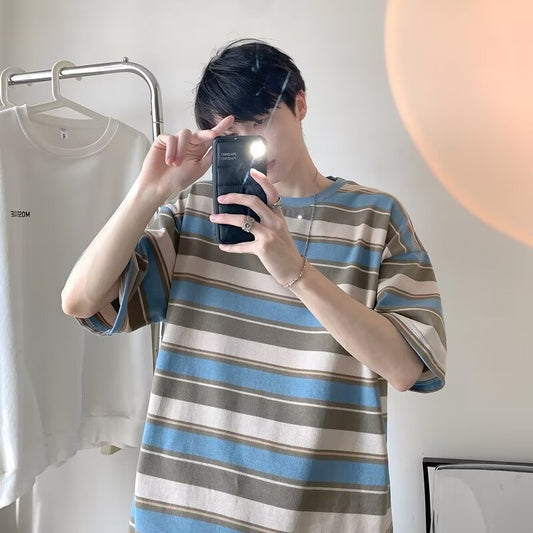 Striped Short-Sleeved T-shirt