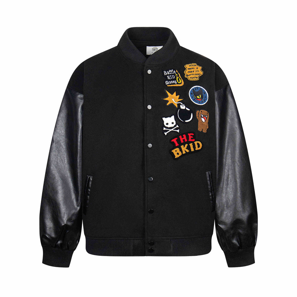 Varsity Patchwork Jacket