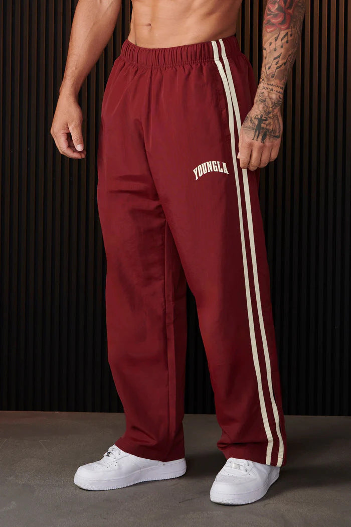 Double-Stripe Fitness Trousers
