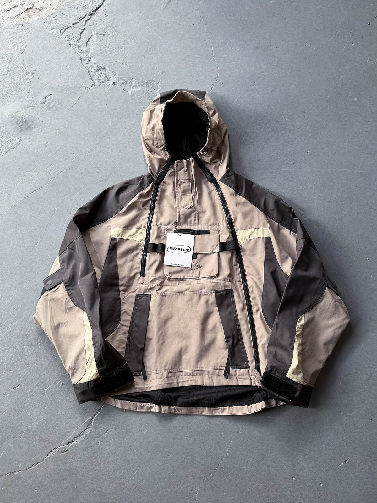Multi Panel Tech Anorak