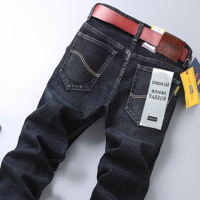 Essential Straight Fit Stretch Denim