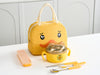 Bowl + tableware + bag