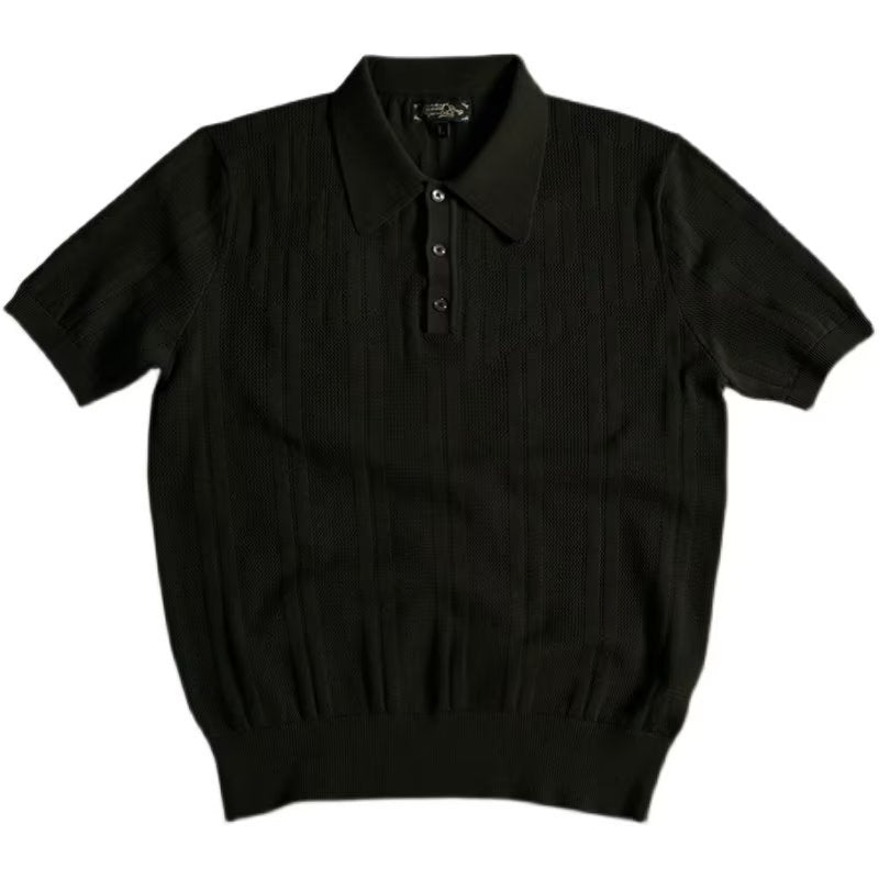 Knitted Polo Shirt