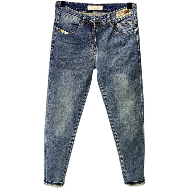 Slim-Fit Cropped Jeans