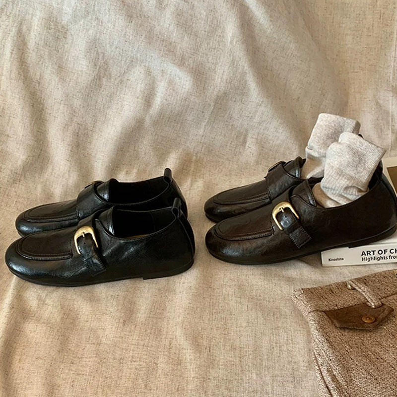 Platform Lined Loafers