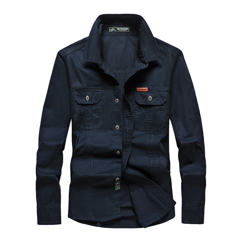 Men's Classic Cotton Utility Shirt