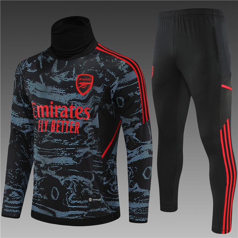 Football Club Quarter Zip Training Top and Pants Set