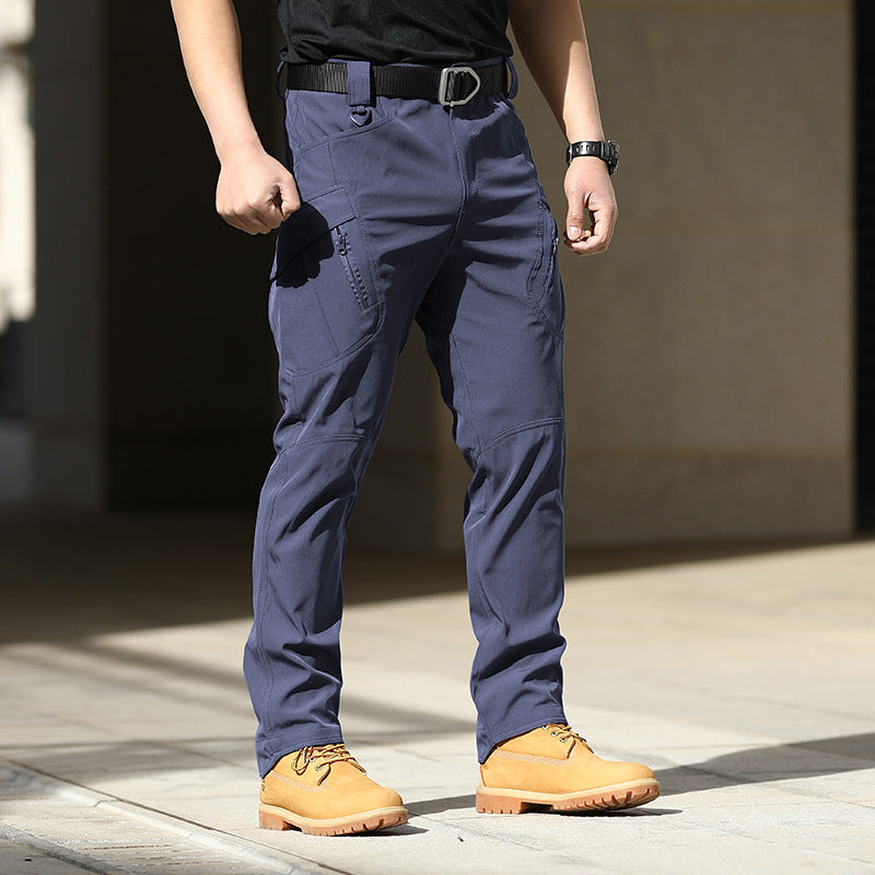 Cross-border outdoor archon tactical pants stretch fabric city special service pants military fan multi-pocket cargo pants composite fabric