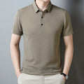 Textured Knit Polo
