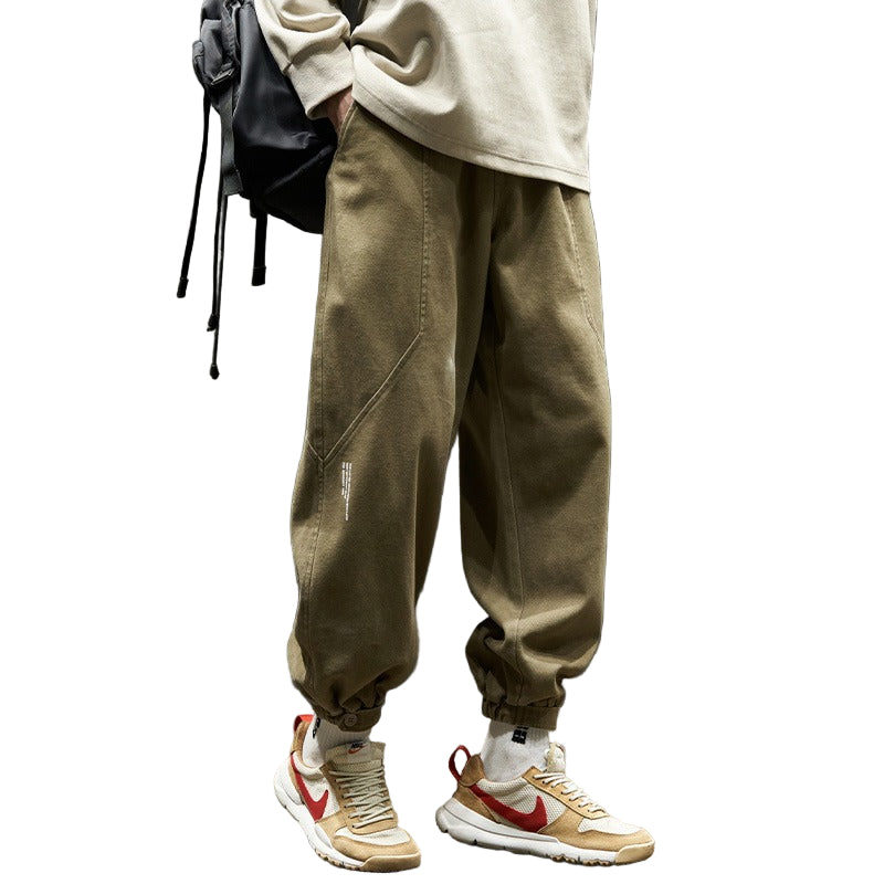 Oversize Casual Straight-Leg Trousers