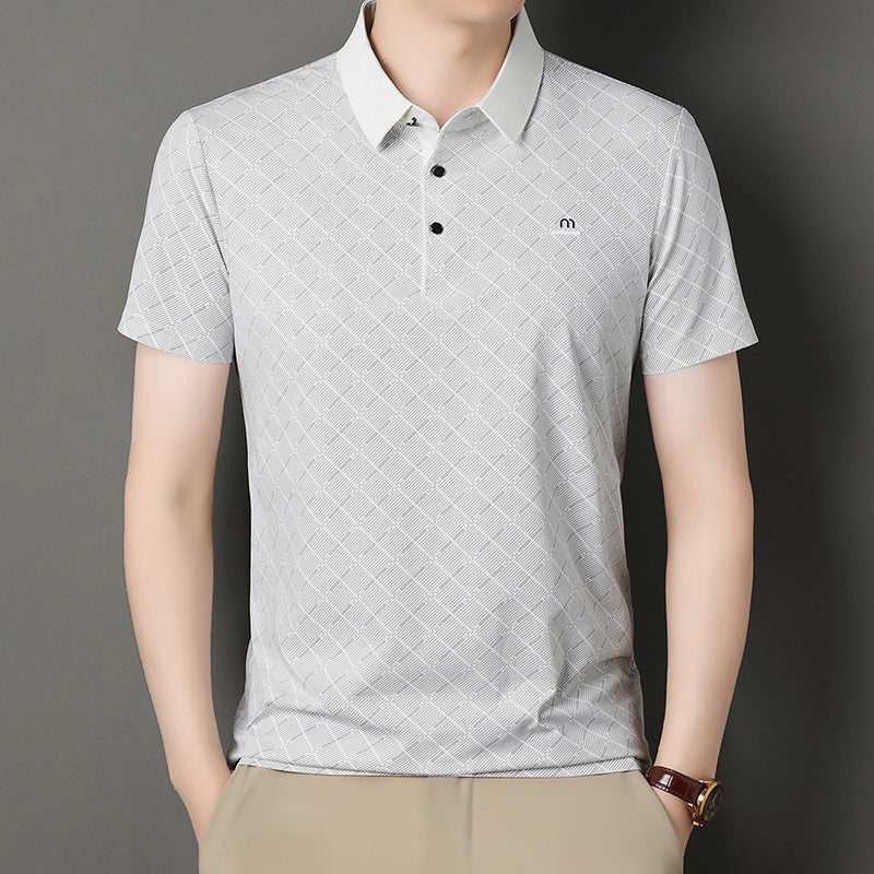 Textured Knit Polo