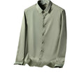 Men's Wrinkle-Resistant Business Casual Long-Sleeve Shirt