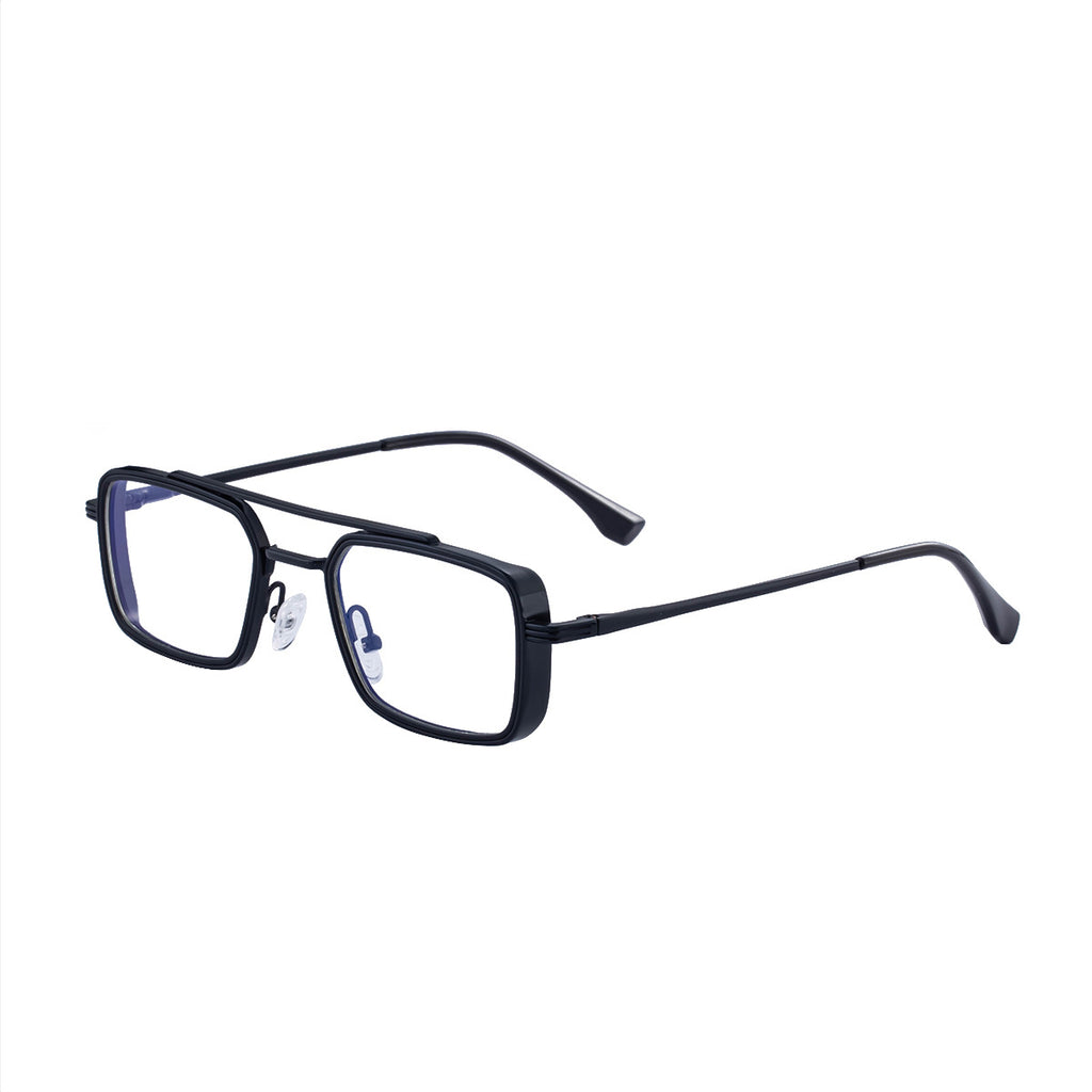 Metal Frame Rectangular Sunglasses