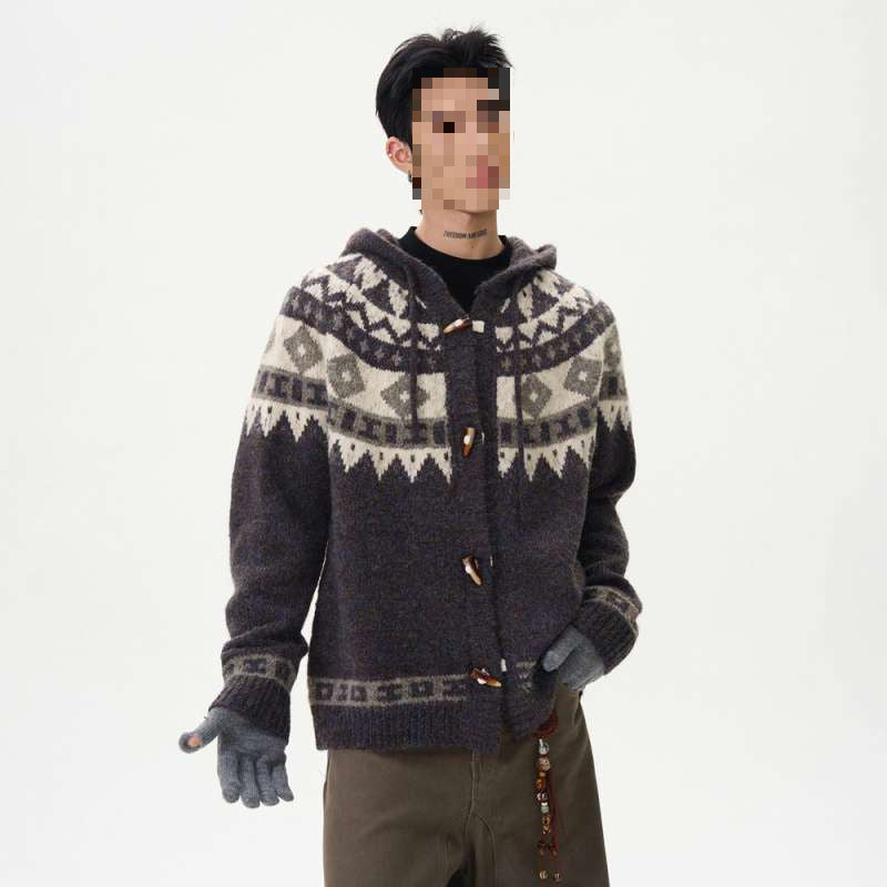 Nordic Holiday Knit Cardigan