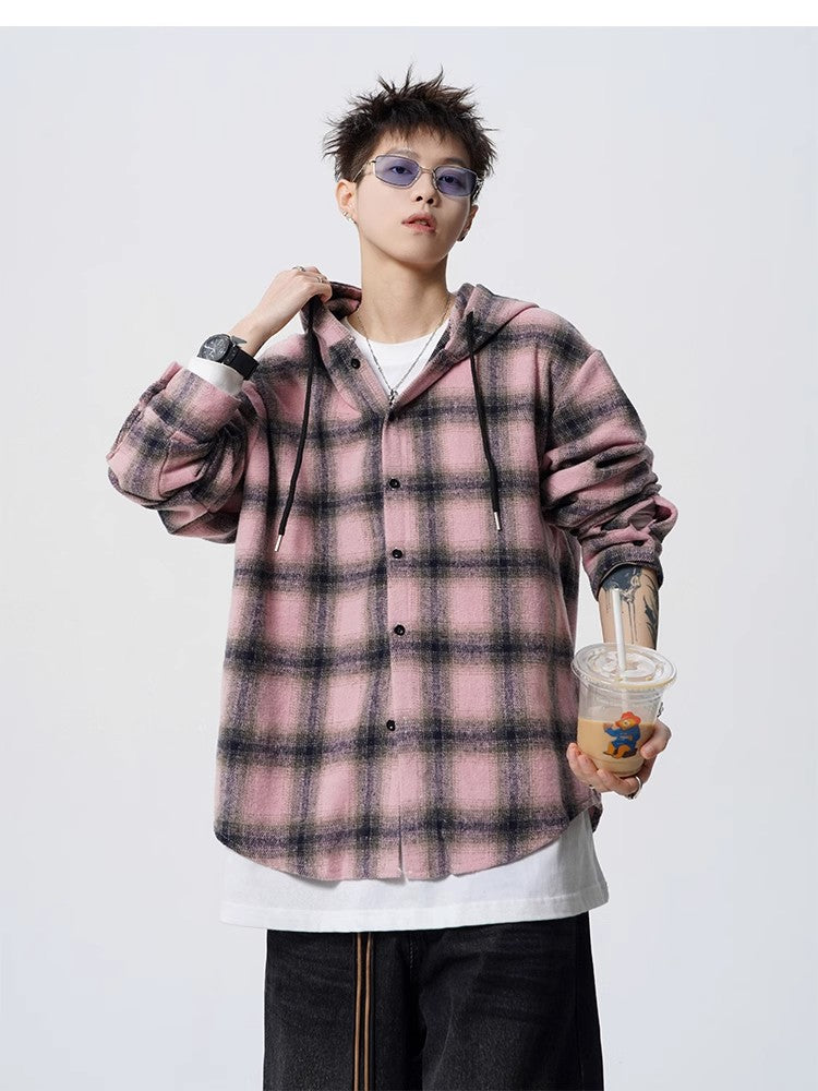 Plaid Flannel Hoodie