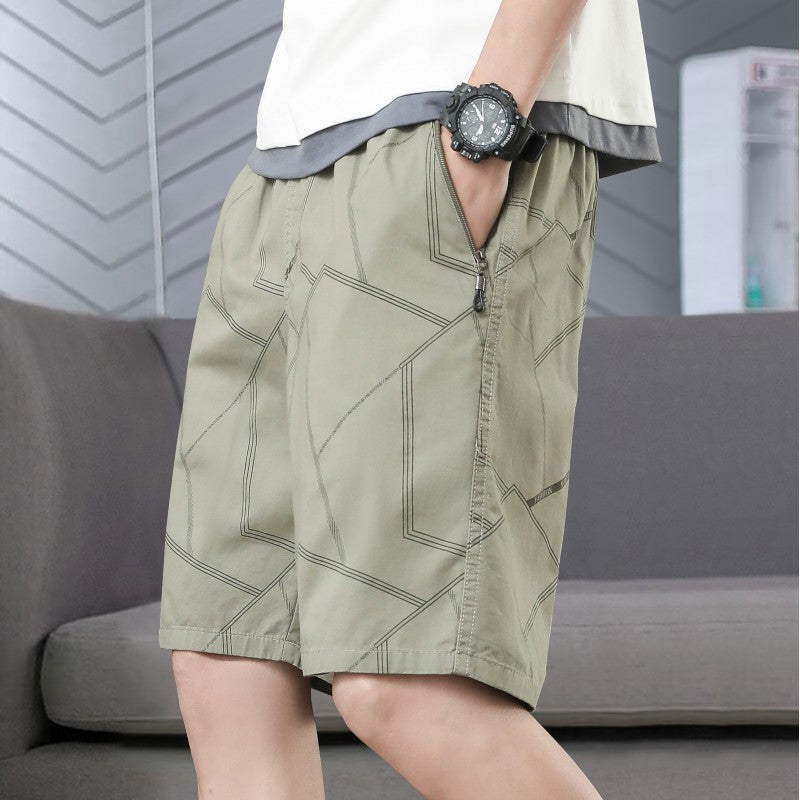 Casual Zipper Shorts