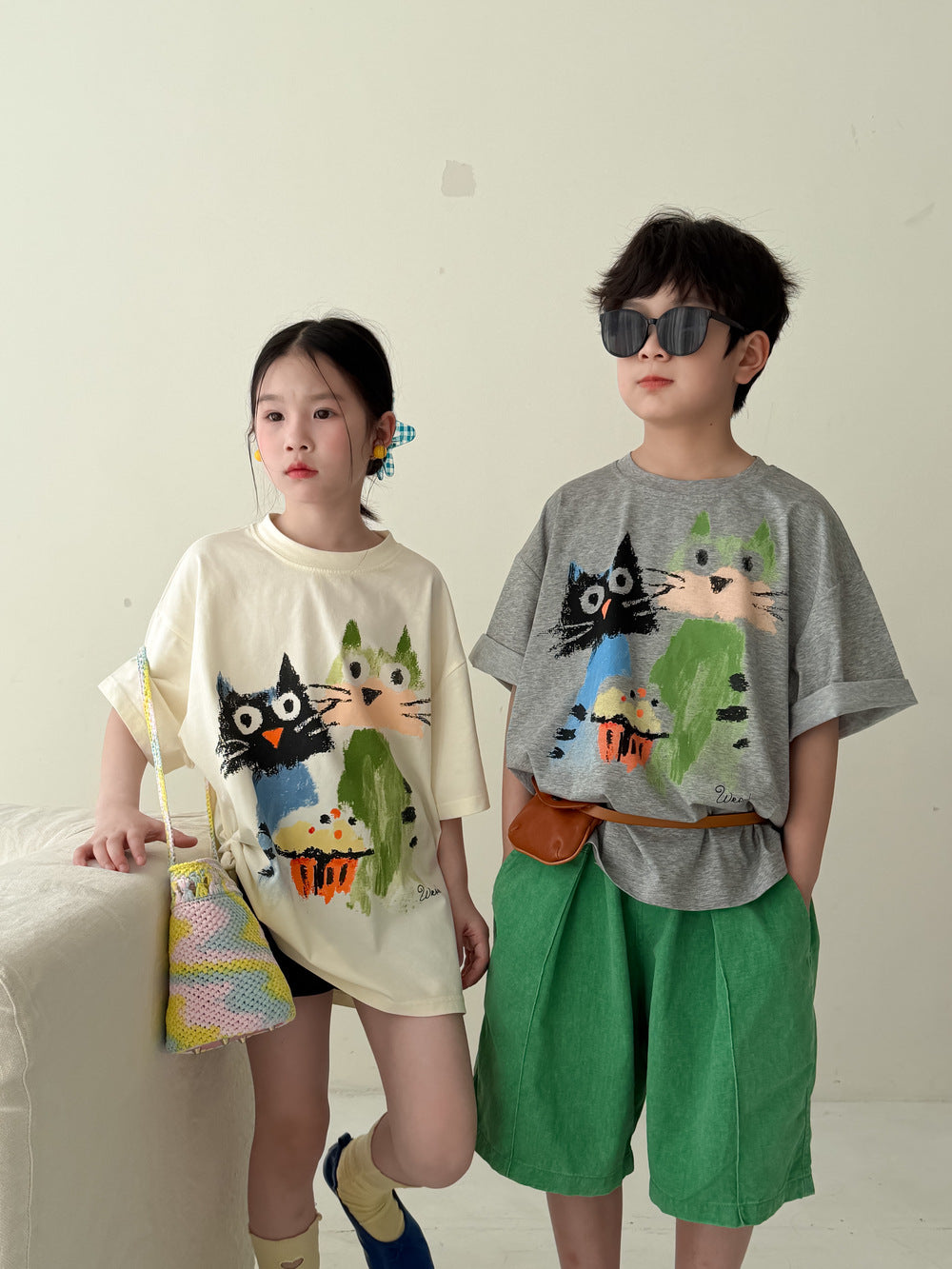 Kids' Cartoon-Print T-Shirt