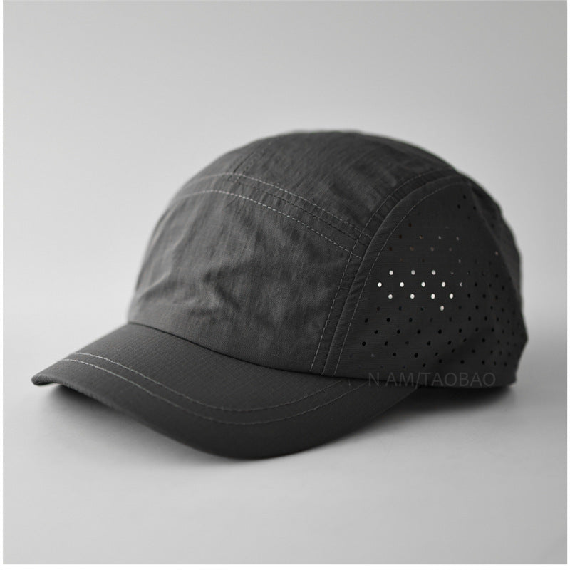 Quick Dry Perforated Five Panel Cap