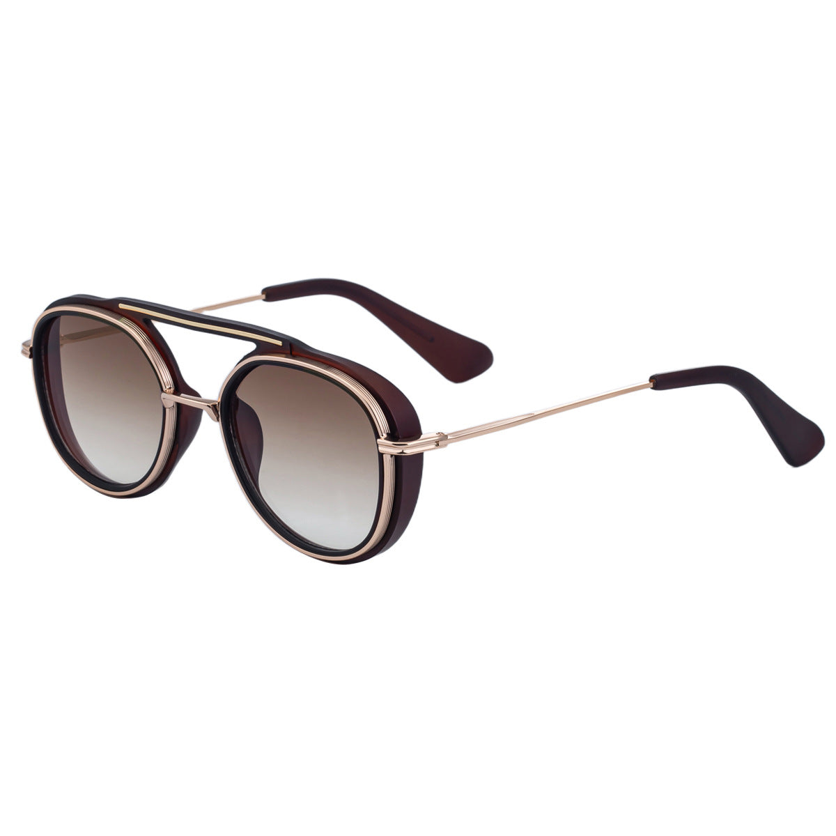 Retro Steampunk Aviator Sunglasses
