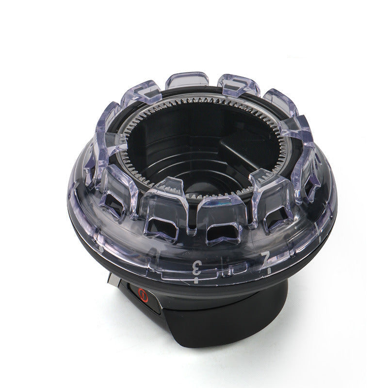 New digital display full self-service men's hair clipper electric hair clipper UFO inch head lazy person self-cut shaved head electric clipper