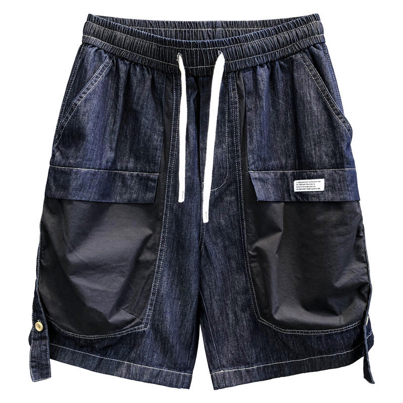 Men's Cargo Denim Shorts