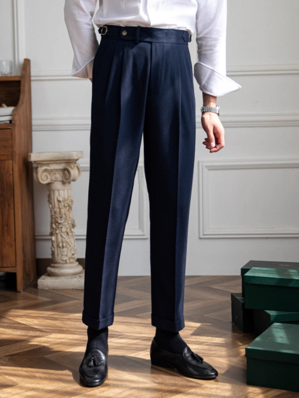 Vintage Business Casual Trousers