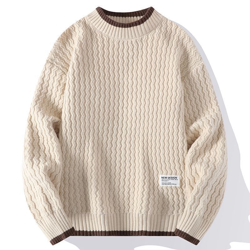 Men's Textured Knit Sweater