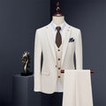 Premium Slim-Fit Three-Piece Formal Suit