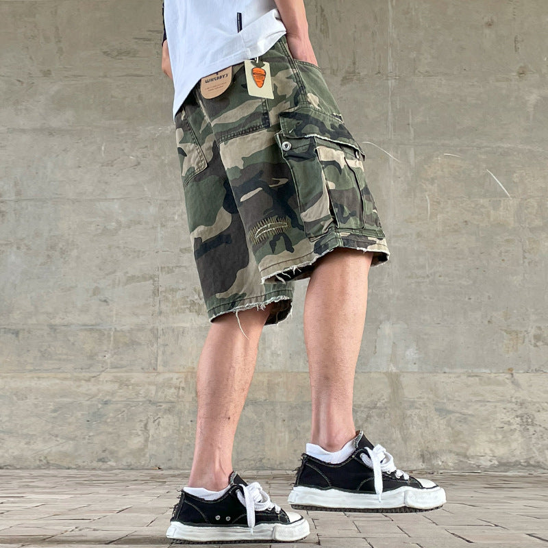Heavyweight Vintage Loose-Fit Cargo Pants