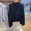 Navy blue stripe 84503