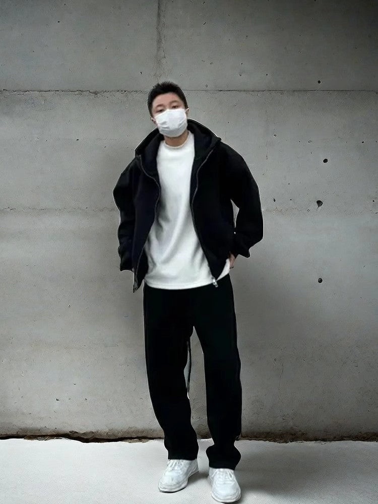 Oversized Fleece Tracksuit Set