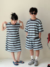 X289 striped T-shirt dress