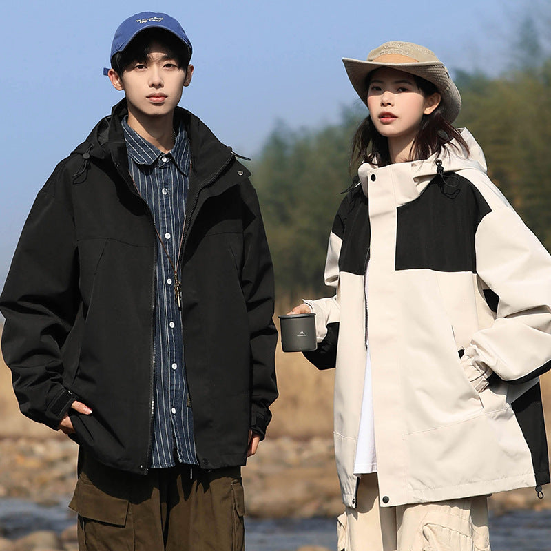 Urban Techwear Hooded Jacket