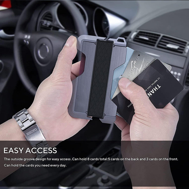 Tactical RFID Metal Wallet