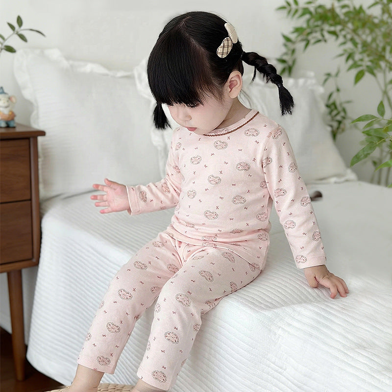 Lycra Cotton Kids' Lounge Set