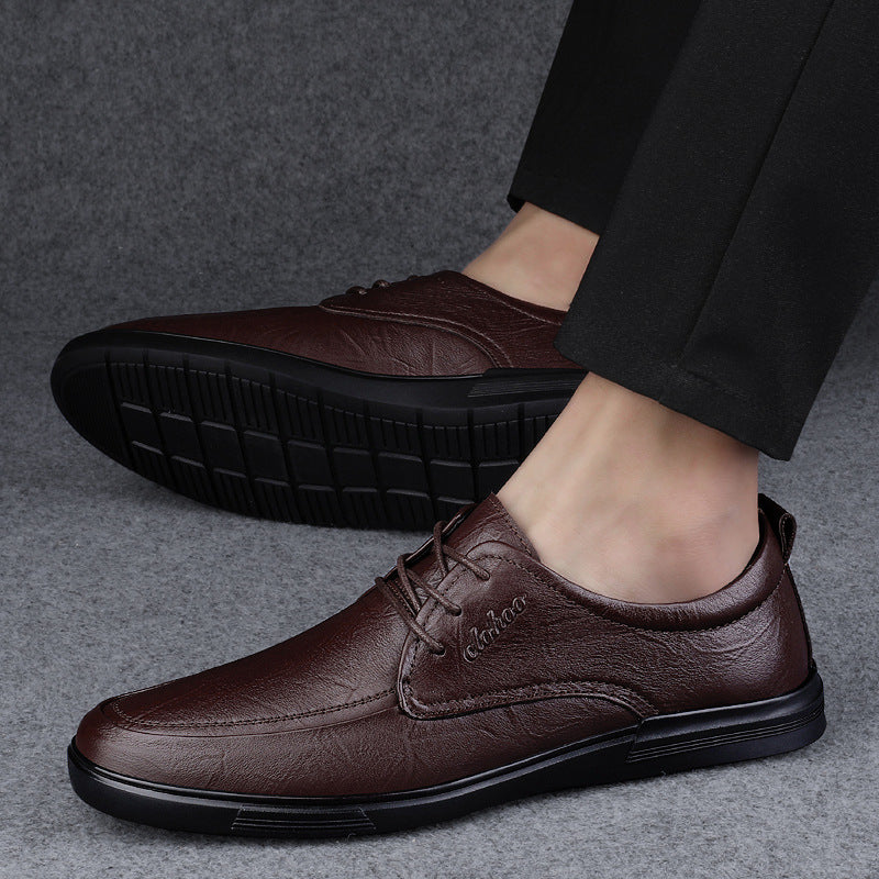 Classic Lace-Up Comfort Loafers