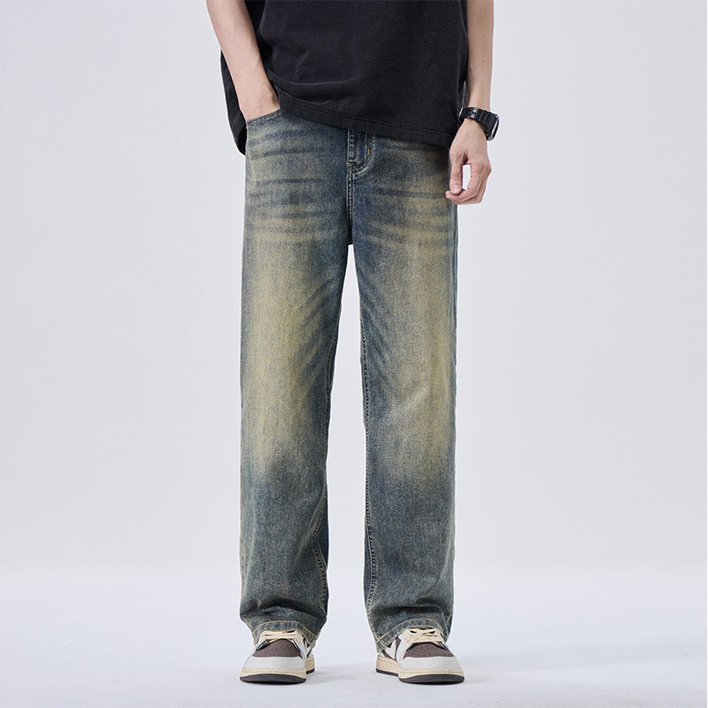 Vintage Straight-Leg Jeans