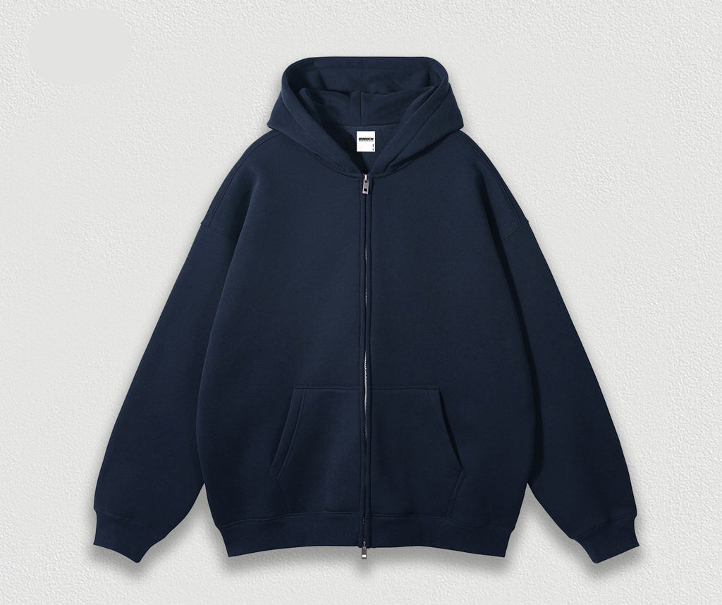 Heavyweight Thermal Dual-Zip Hoodie