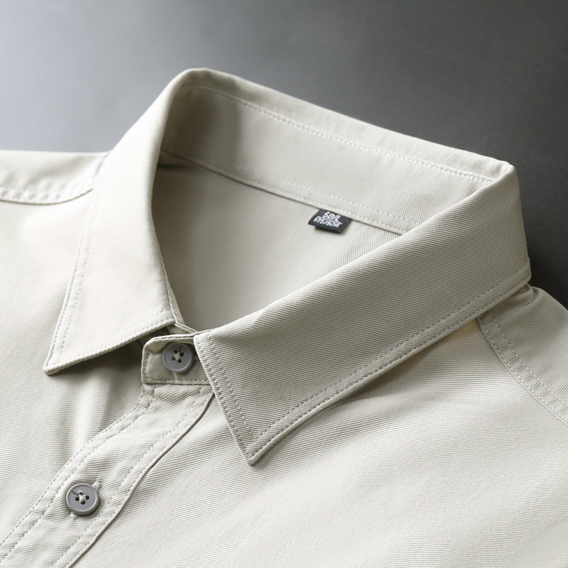 Men's Short-Sleeve Button-Up Shirt