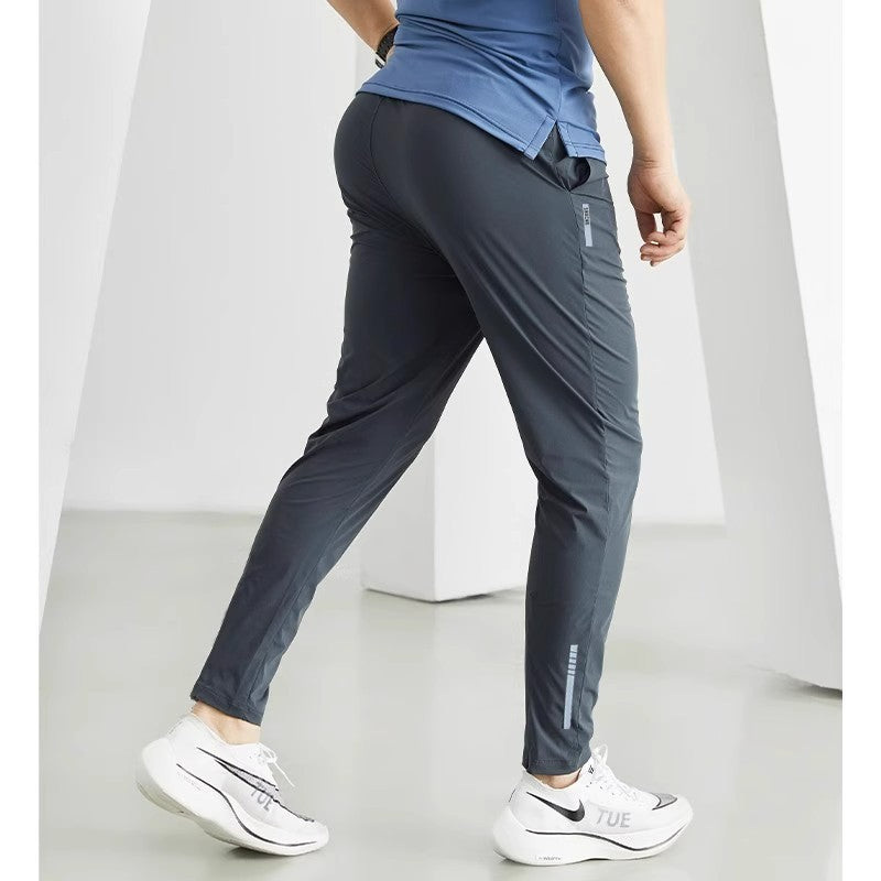 High-Stretch Tapered Athletic Pants
