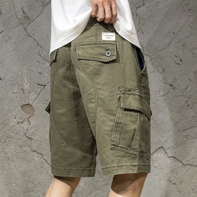 Men's Multi-Pocket Cargo Shorts