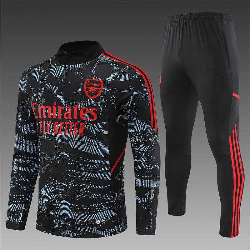 Football Club Quarter Zip Training Top and Pants Set
