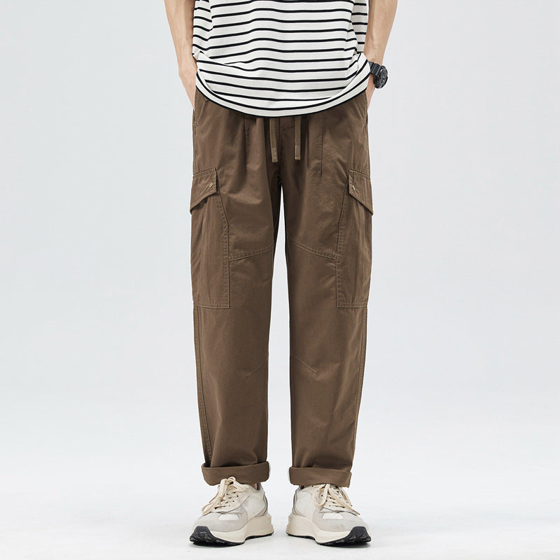 Men's Khaki Cargo Pants