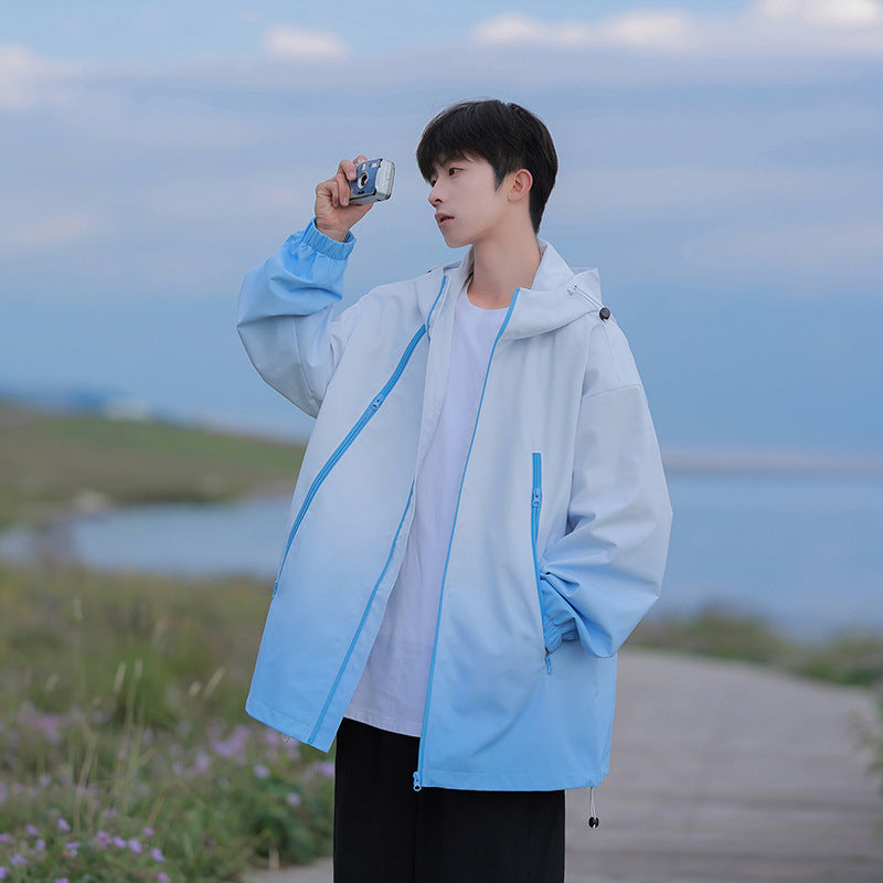 Gradient Casual Jacket