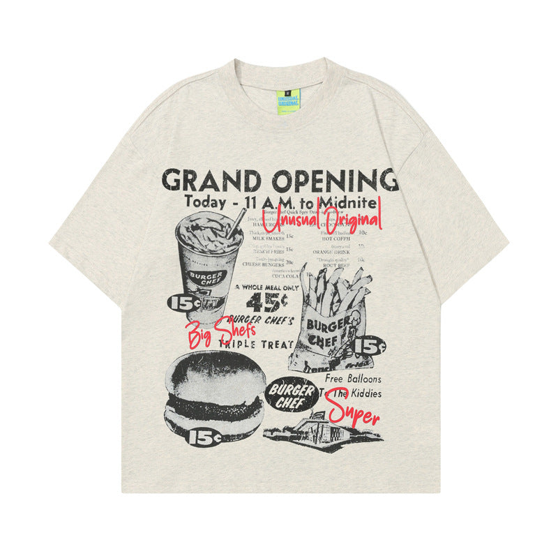 Vintage Burger Tee